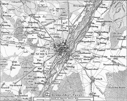 München und Umgebung, 1856