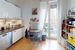 Austritt auf den Balkon