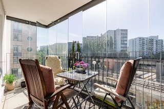 Verglaste Loggia