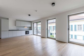 CLEVER // Teilmöblierte 2-Zimmer-Wohnung mit Balkon in der Menterschwaige - Neubau/Erstbezug