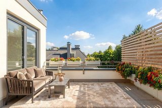 Dachterrasse - KI Einrichtung