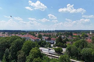 Vogelperspektive Sauerlach Tegernseer Tal