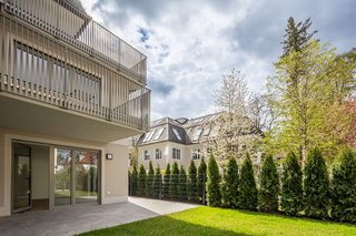 Blick auf die Terrasse