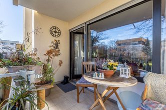 Gepflegte Hochparterre-Wohnung mit direktem Gartenzugang