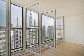 Blick auf Wahrzeichen Münchens
