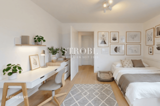Kinderzimmer / Büro (KI-Staging)