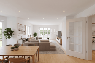Wohnzimmer ( KI-Staging)