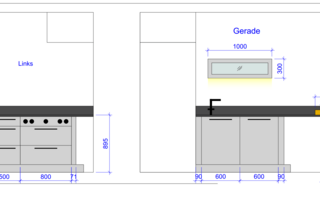 Visualisierung Küche