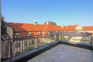 Blick Dachterrasse