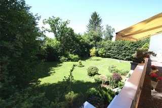 Blick zum Garten