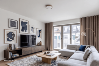 Wohnzimmer ( KI-Möbliert)