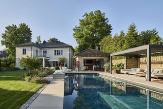 Blick in den uneinsehbaren Garten