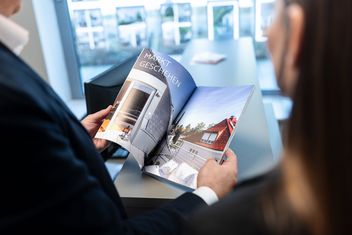 Immobilien Strobl hilft bei der Präsentation